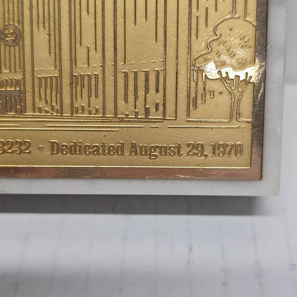 USPS United States Post Office Department Paperweight Richmond Virginia VTG 1970 - Picture 3 of 9